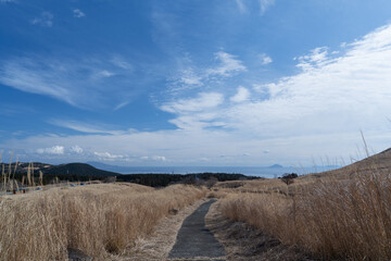 三筋山の青空