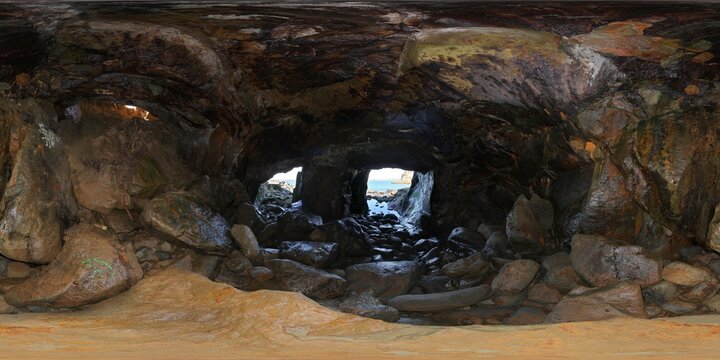 Coos Head sea caves