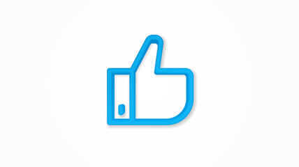 music note symbol 3d realistic line icon. Vector top view illustration. color pictogram isolated on white background