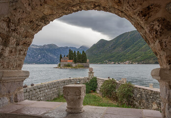 St.George Old Town Perast Kotor Montenegro 