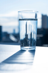 グラスの水