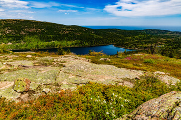 Jordan Pond - Acadia National Park - Maine