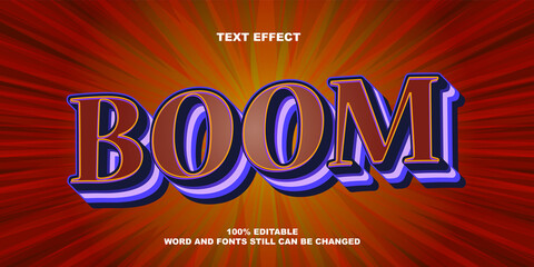 Boom - Editable Text Effect