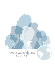 World Water Day banner.