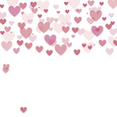 abstract background with hearts, pattern