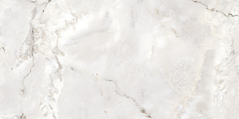 Naklejka na ściany i meble White marble texture with natural pattern for background