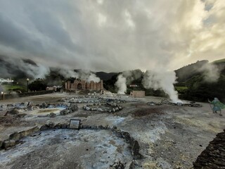 furnas en sao miguel azores