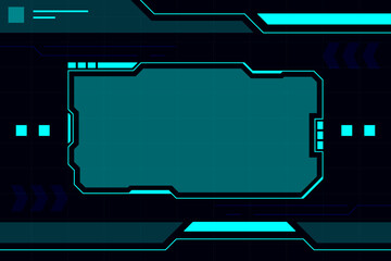 Aabstract technology future interface hud control panel design.