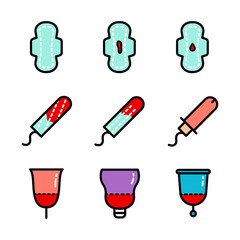 Feminine hygiene vector products