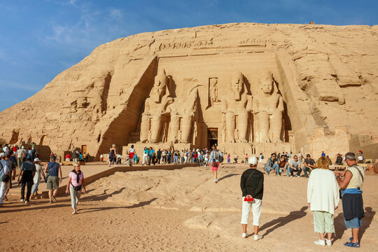 Gro&szlig;er Tempel Ramses II., Abu Simbel, &Auml;gypten