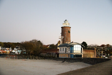 View of the Baltic Sea in Kołobrzeg.


