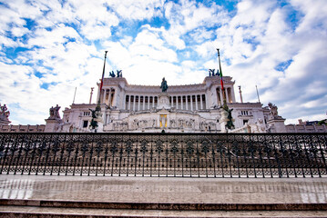 Obraz premium panorama eternal city of Rome in Italy