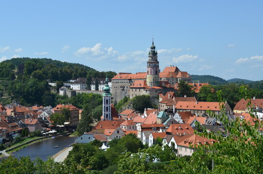 Blick auf Cesky Krumlov