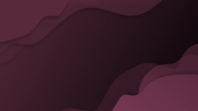Waves gradient abstract background at the top and bottom corner at the top and bottom of pacific pink colors of 2022 year. 4k moving animation concept with smooth movement and copy space