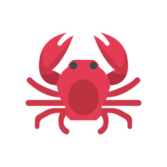 crustacean animal Vector icon which is suitable for commercial work and easily modify or edit it

