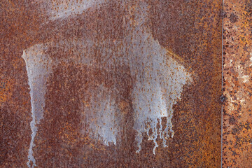 rusty metal texture