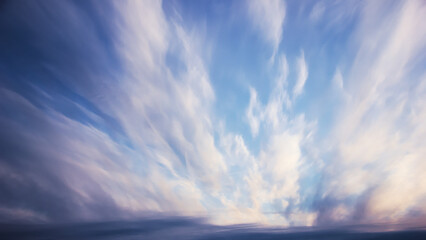 Obraz premium blue sky background with clouds
