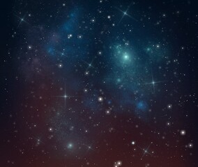 The photo of the Milky Way. Stars, constellations and galaxies in the black sky
