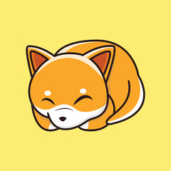 Cute cat cartoon vector icon illustration logo mascot hand drawn concept trandy cartoon
