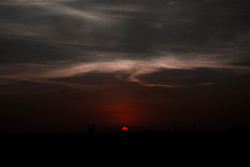 Obraz premium Cerca de la hora gris