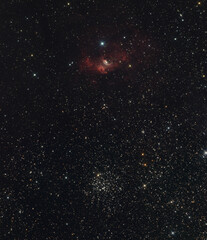 The Bubble Nebula, M52