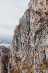 rock in the mountains