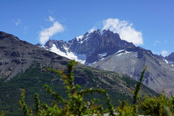 Fototapeta premium Montañas, Perito Moreno