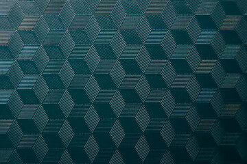 Abstract background with geometric patterns with 3d effect. Trendy futuristic cover. Advertising...