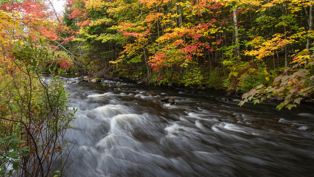 Miller's Falls in Autumn, Fall River, Nova Scotia