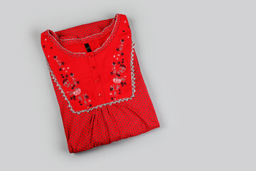 Indian made women's cotton nightwear(Nighty)
