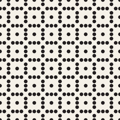 Vector seamless pattern. Repeating geometric elements. Stylish background design.