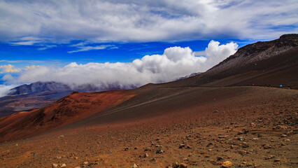 Fototapeta na wymiar Hiking the Volcano