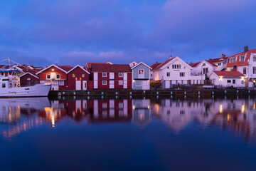 Fototapeta premium village of Smogen, Sweden