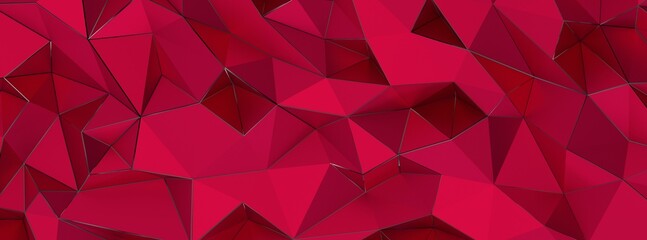 Fototapeta premium Color Blend Rainbow Trendy Low Poly BG Design magenta 3d