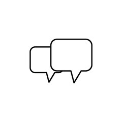 chat icons symbol vector elements for infographic web