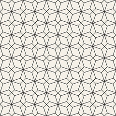 Vector seamless pattern. Repeating geometric elements. Stylish background design.