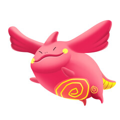 Magical Creature Flying. Realistic Fantastic Characters. Fantasy Nature Animals. Concept Art. Book Illustration. Video Game Characters. Serious Digital Painting. CG Artwork.
