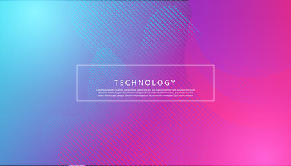 Abstract background concept beautiful colorful connection digital geometric lines on design,vector illustration