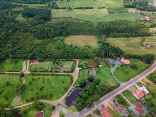 Jardim Botanico na cidade de Timb&oacute; em Santa Catarina