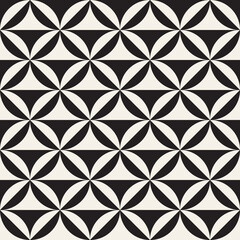 Vector seamless pattern. Repeating geometric elements. Stylish background design.