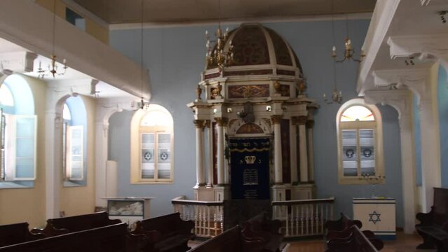 Jewish Synagogue in Corfu Kerkyra, Greece, Ionian Islands, Europe