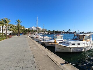Fototapeta na wymiar Mallorca Port de Alcudia