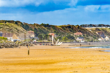 Five Mile Omaha D-day Landing Beach Normandy France