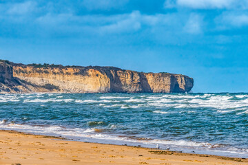 High Cliffs Omaha D-day Landing Beach Normandy France