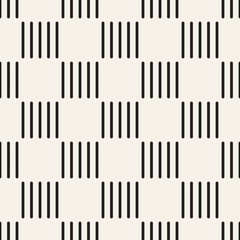Vector seamless pattern. Repeating geometric elements. Stylish background design.