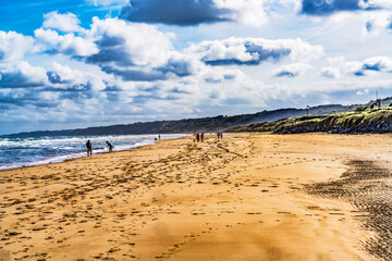 Five Mile Omaha D-day Landing Beach Normandy France