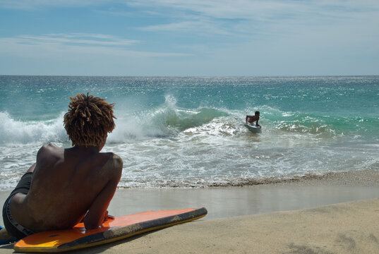 Body board in Green Cap