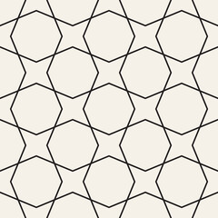 Naklejka premium Vector seamless pattern. Repeating geometric elements. Stylish background design.
