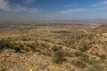 Aerial view of Mekele, Ethiopia