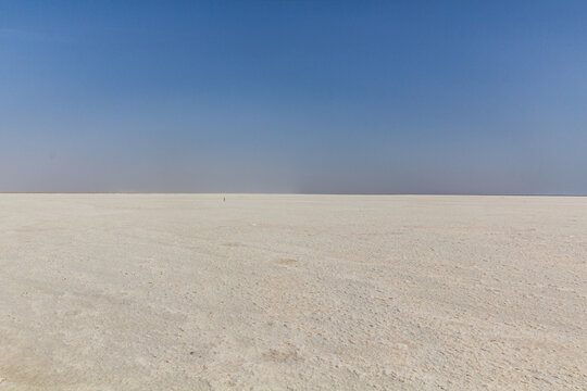 Salt flats in the Danakil depression, Ethiopia
